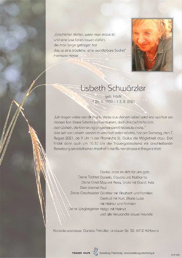 Lisbeth Schwärzler
